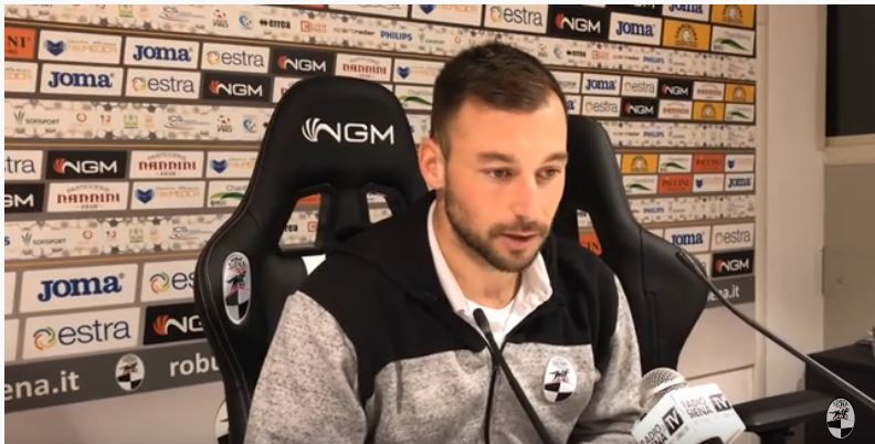 Siena, Robur Siena, Campagnacci: “Mi trovo bene sulla trequarti”