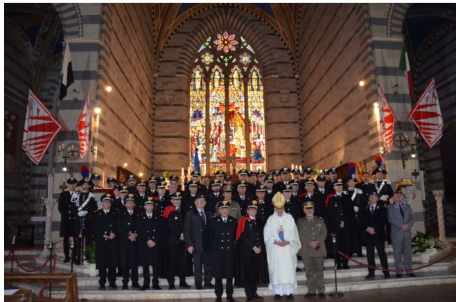 Siena: Oggi 21/11 ”Virgo fidelis”, celebrata a Siena la ricorrenza della patrona dei&nbsp;Carabinieri