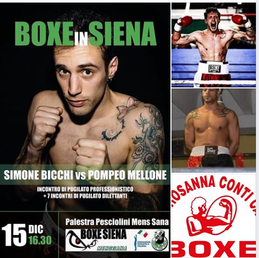 Siena, Sunday Boxing Day a Siena: Simone Bicchi in cerca del&nbsp;tris