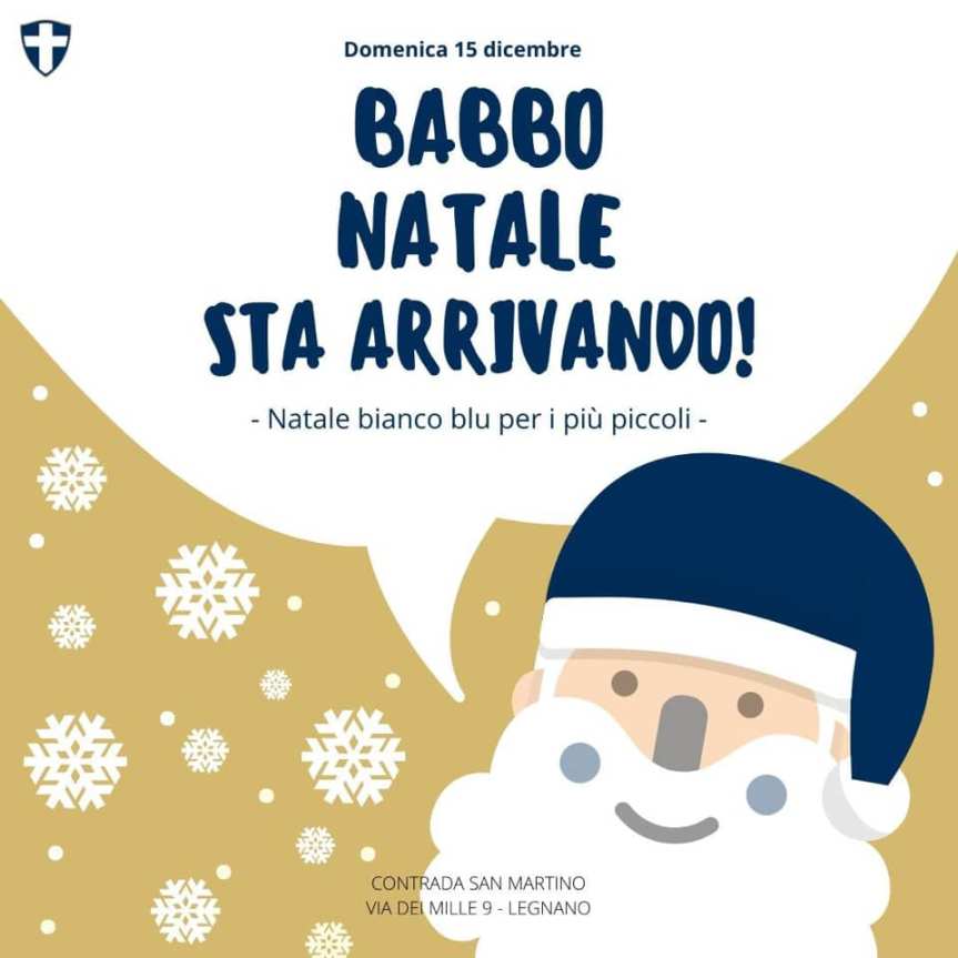 Palio di Legnano, Contrada San Martino: 15/12 Banno Natale sta&nbsp;arrivando!