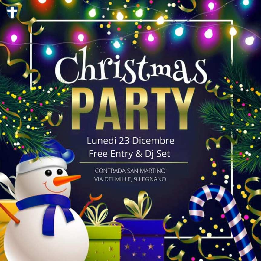 Palio di Legnano, Contrada San Martino: 23/12 Christmas&nbsp;Party