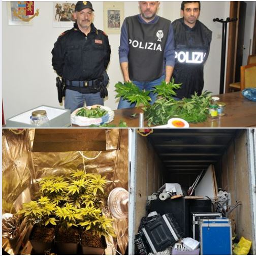 Toscana: Fermato giovane di Chiusi con l’accusa di possedere una serra per la produzione di&nbsp;marijuana