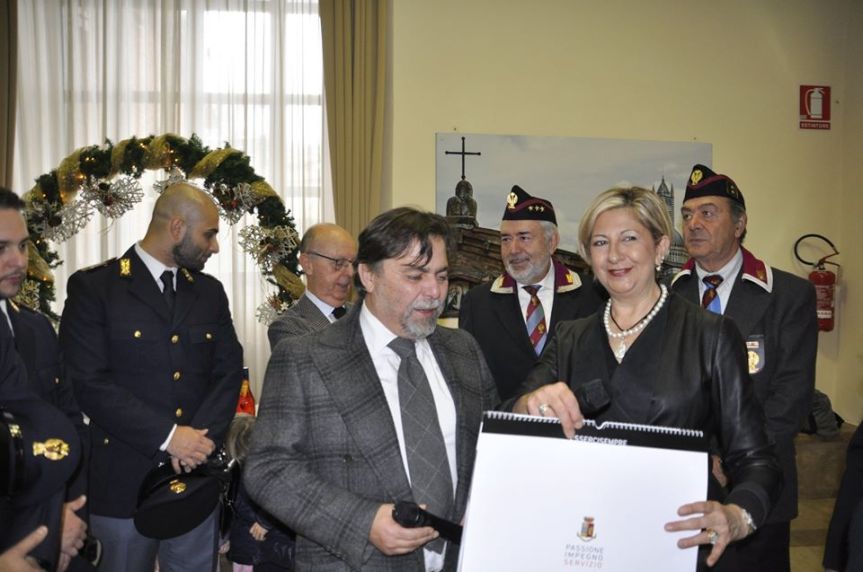 Siena: Visita al Campansi del Questore Capuano e dell’Associazione Nazionale Polizia di Stato di&nbsp;Siena