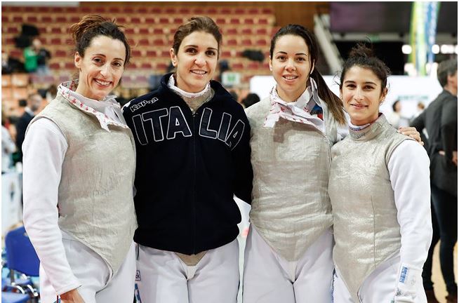 Siena: Medaglia di bronzo – e pass per Tokyo 2020 – per la nazionale italiana di fioretto con Alice Volpi in Coppa del&nbsp;Mondo