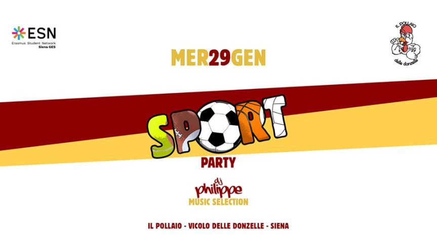 Sponsor, Pollaio delle Donzelle: 29/01 Erasmus Party | with ESN Siena&nbsp;GES