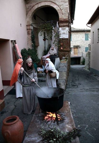 Provincia di Siena: Oggi 05/01 Atmosfera incantata con il presepe vivente a&nbsp;Sovicille