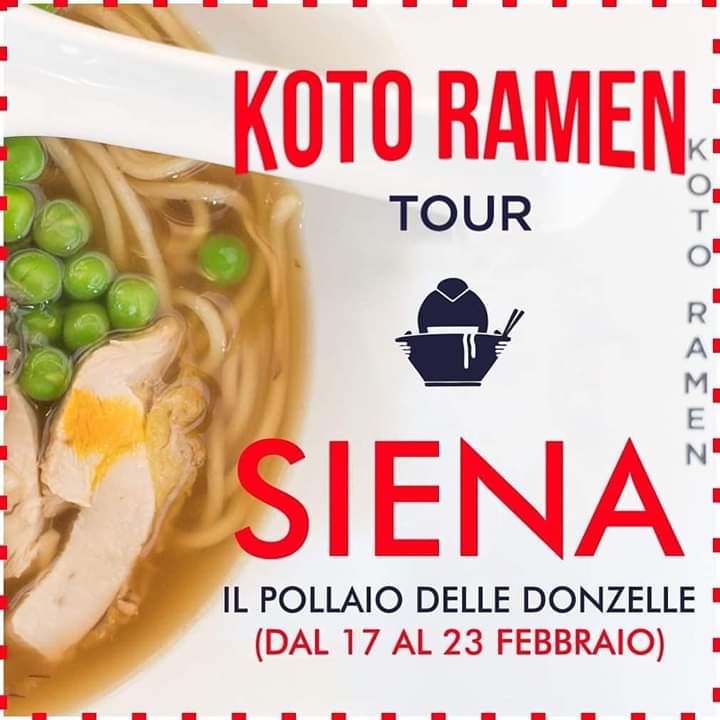 Sponsor Pollaio delle Donzelle: Da oggi 17/02 al 23/02 Koto Ramen&nbsp;Tour