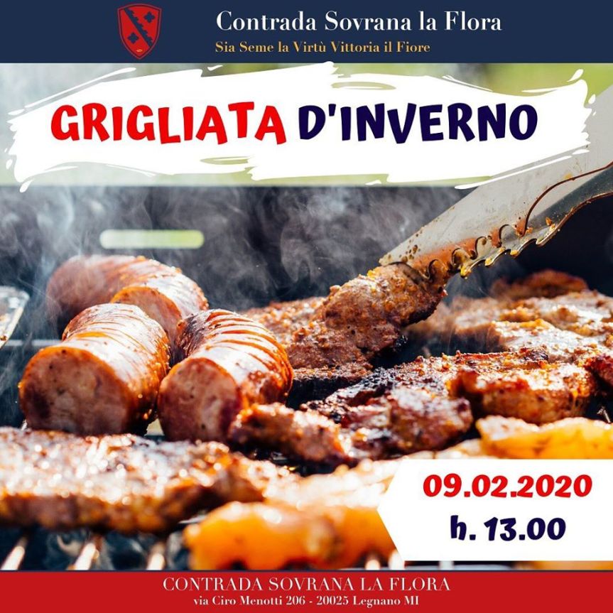 Palio di Legnano, Contrada La Flora: 09/02 Grigliata&nbsp;d’Inverno