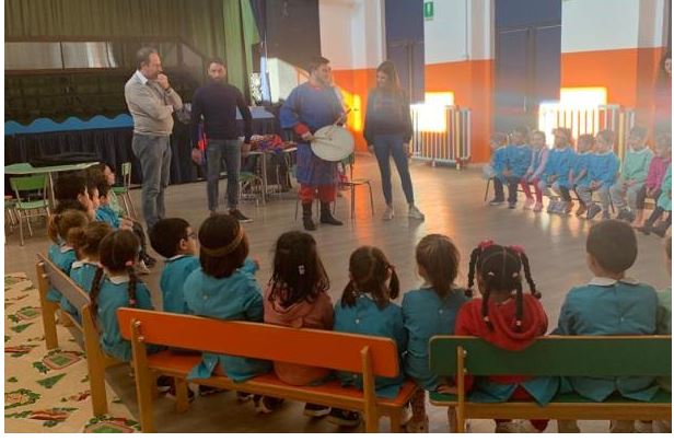 Palio di legnano, Contrada La Flora: Resoconto visita alla Scuola Santi&nbsp;Martiri