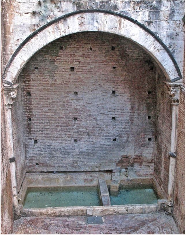 Siena: La terra e il cielo – La Fonte del Casato che offriva pace e&nbsp;serenità