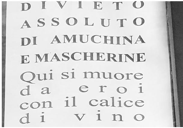 Siena: Cartello in un ristorante del centro indigna i&nbsp;cittadini