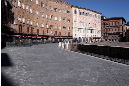 Siena: Il silenzio di Piazza del&nbsp;Campo