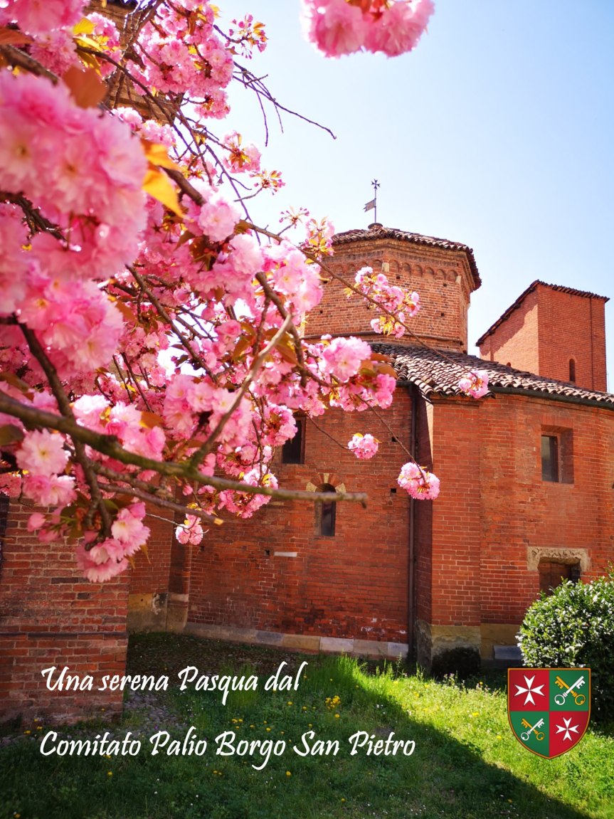 Palio di Asti, Comitato Palio Borgo San Pietro: Auguri di una serena&nbsp;Pasqua