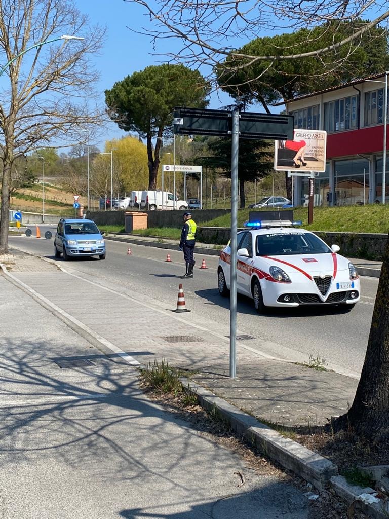 Siena: I controlli effettuati oggi, 4 aprile, dalla Polizia Municipale per l’emergenza&nbsp;covid-19