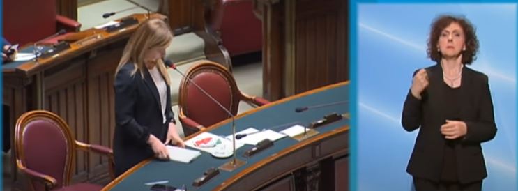 Italia: Una straordinaria Giorgia Meloni risponde all’informativa urgente del presidente&nbsp;Conte