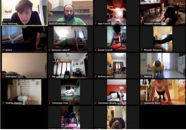 SIENA: I GIOVANI DELLA MENS SANA SI TENGONO IN FORMA CON LO SMART&nbsp;TRAINING