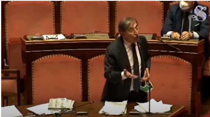 Italia: L’intervento del senatore Ignazio La Russa sull’informativa urgente del presidente&nbsp;Conte