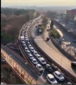 Italia: Code in tangenziale a Roma, la video-denuncia sulla pagina di Nancy&nbsp;Brilli