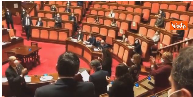 italia: Coronavirus, la Lega occupa Camera e Senato. Il messaggio di Salvini e il video della&nbsp;protesta