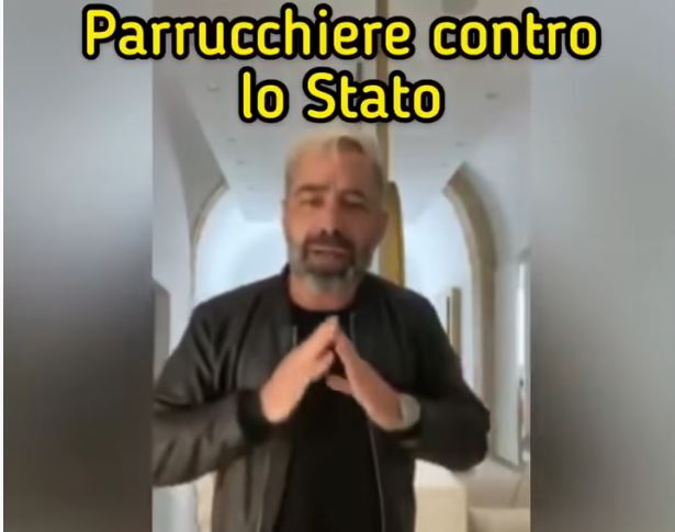 Italia, lo sfogo di un parrucchiere: “Sono alla disperazione”