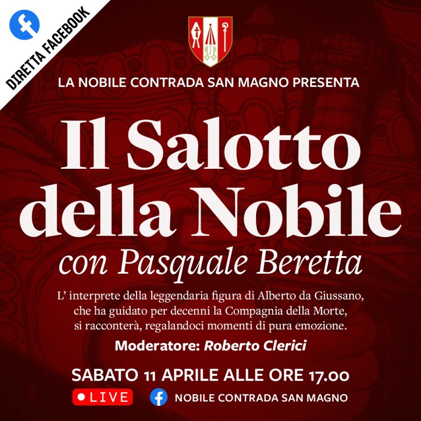 Palio di Legnano, Contrada San Magno: 11/04 “Il Salotto della&nbsp;Nobile”