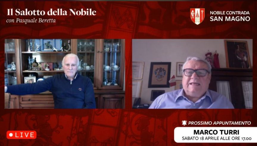 palio di Legnano, Contrada San magno: Video  Salotto della Nobile dell’11/04