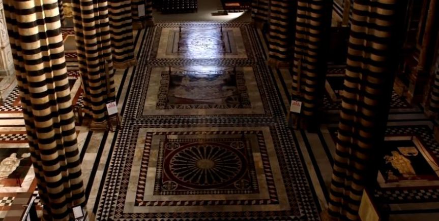 Siena, Come in cielo, così in terra: Lo straordinario pavimento del&nbsp;Duomo