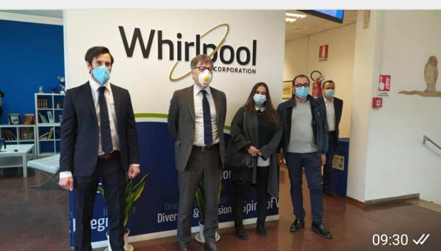 Siena: Il Sindaco Luigi De Mossi ha fatto visita alla&nbsp;Whirlpool