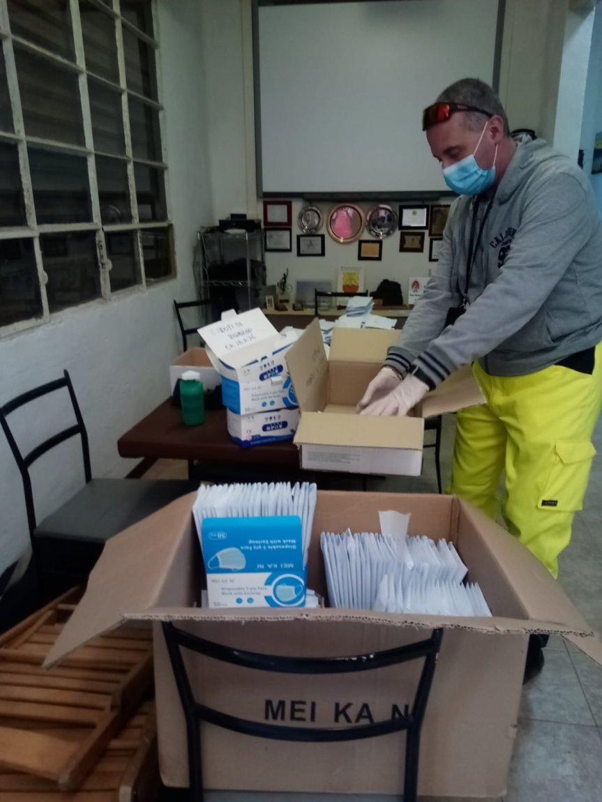 Siena: I #volontari dell’Associazione Radioamatori Fircb Il Palio hanno consegnato le mascherine ai&nbsp;cittadini