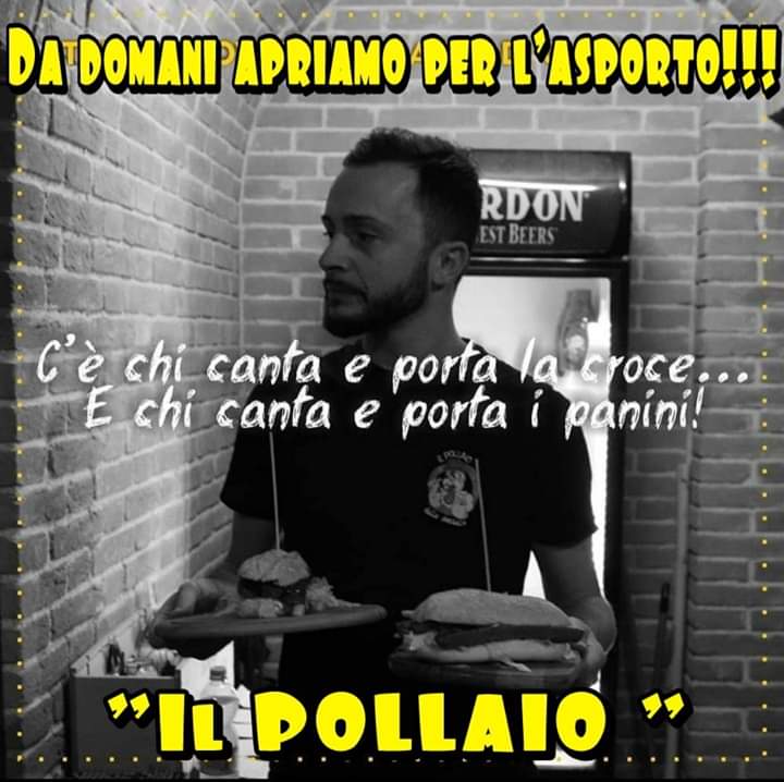 Massi Lo Sà, Sponsor, Pollaio delle Donzelle: Da domani 05/05 il Pollaio sarà aperto per servizio&nbsp;asporto