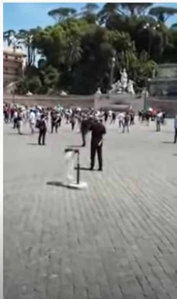 ITALIA: MANIFESTAZIONE PIAZZA DEL POPOLO A&nbsp;ROMA