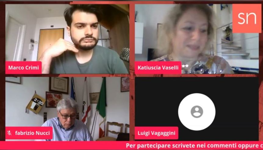 Siena,Siena News: Oggi 06/05 Marco Crimi e Katiuscia Vaselli con Fabrizio Nucci, sindaco di Asciano, e Luigi Vagaggini, sindaco di&nbsp;Piancastagnaio