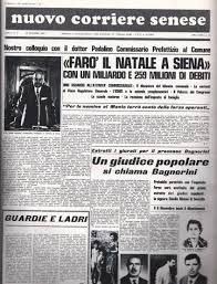 Siena: Augustorie ricorda il Nuovo Corriere&nbsp;Senese