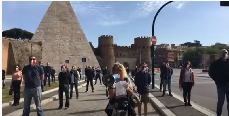 ITALIA: CRESCONO LE PROTESTE –&nbsp;ROMA