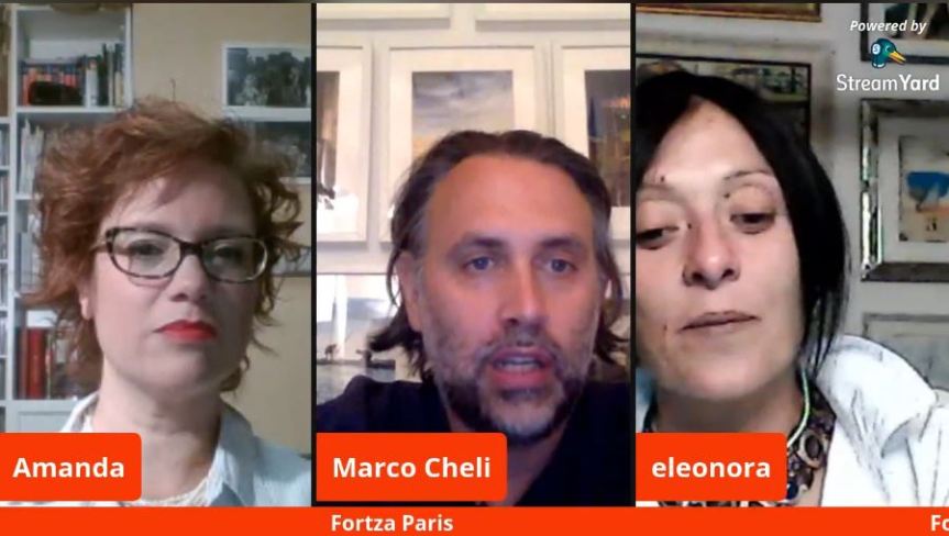 Palio di Legnano, Contrada San Bernardino: La serata dei “Giovedì Letterari” libro “Fortza Paris” con Marco Cheli e Elonora Mainò di ieri&nbsp;21/05