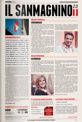 Palio di Legnano, Contrada San Magno: Oggi 25/05 uscita terzo volume “Il Sanmagnino&nbsp;2.0”