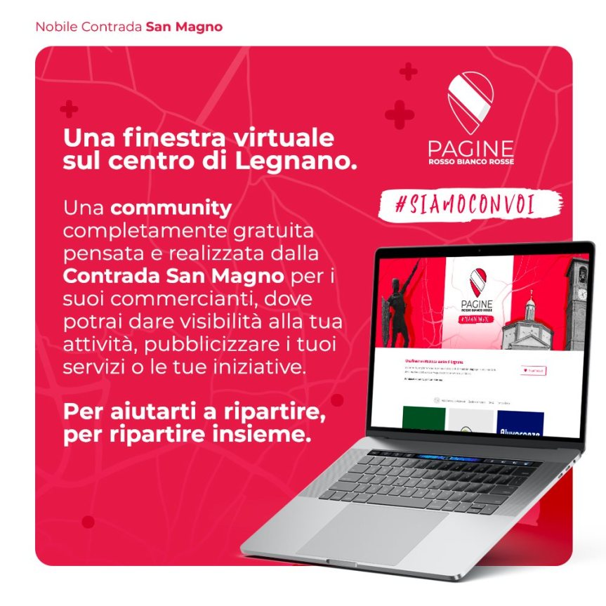 palio di Legnano, Contrada San magno: Da ieri 16/05 On line “Pagine Rossobiancorosse”