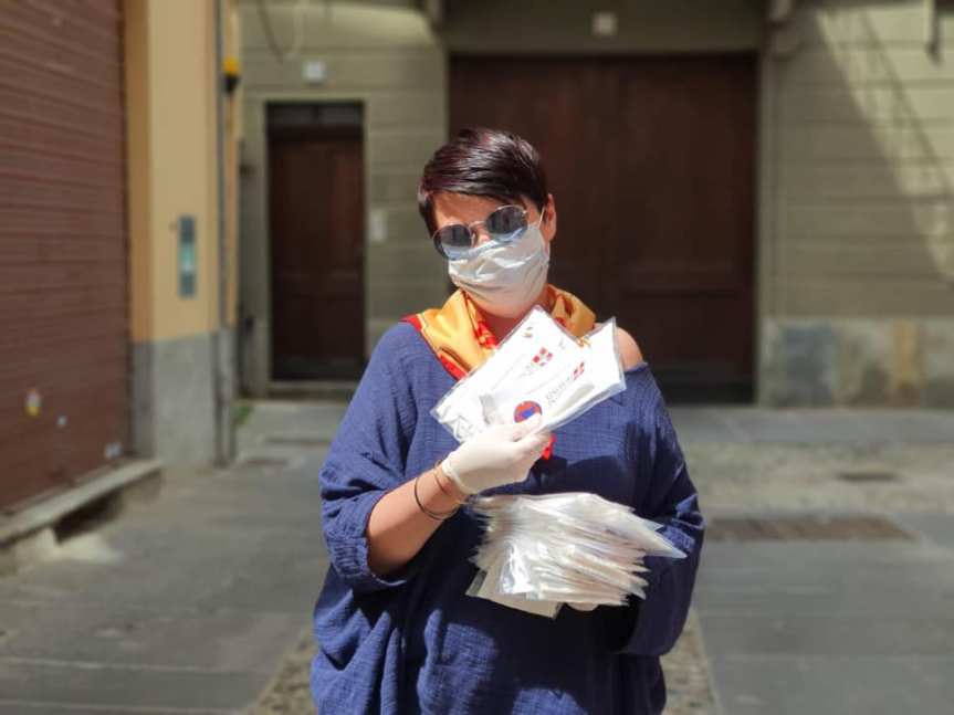 Palio di Asti, Comitato Palio Rione San Paolo: Resoconto consegna mascherine della Regione piemonte del 09/05 e ieri&nbsp;10/05