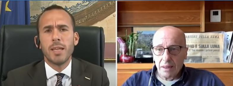 Italia, Duro scontro tra Alessandro Sallusti e Manlio Di Stefano: “Sciacalli, sciacquatevi la bocca&nbsp;…