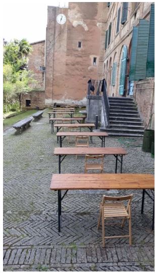 Siena: Aperte le postazioni di studio nel giardino di via&nbsp;Fieravecchia