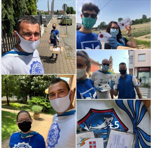 Palio di Asti, Comitato Palio Borgo Tanaro-Trincere-Torrazzo: Ieri 09/05 Consegnate le mascherine della Regione&nbsp;Piemonte