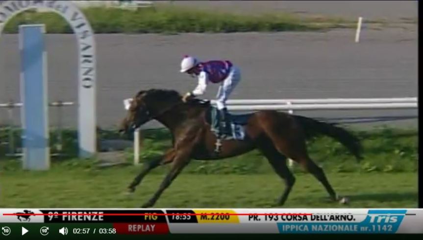 Ippica, Firenze: Blu Navy Seal specialista di HP, 5° vittoria per Dario Vargiu nella corsa più antica&nbsp;d’Italia
