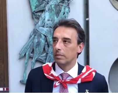 Palio di Siena, anche per la Giraffa festa titolare ridotta dal Coronavirus. Lombardini: “Atmosfera strana”