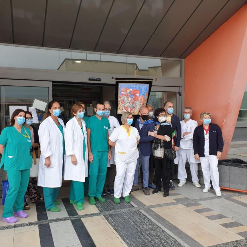 Palio di Asti, Comitato Palio Don Bosco: Oggi 10/06 Consegnato il “Palio dell’Amicizia” ai sanitari dell’Ospedale Cardinal&nbsp;Massaia