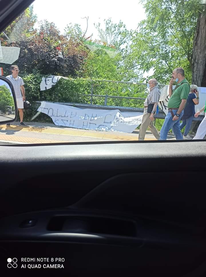 Siena: Ignoti strappano lo striscione pro Zanardi dei Figli di Siena e Noi Non&nbsp;Tesserati