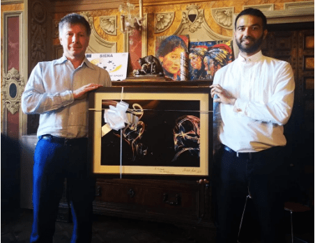 Palio di Siena. Il fotografo del National Geographic Michele Ardu omaggia il Palio: Donata opera a&nbsp;Siena