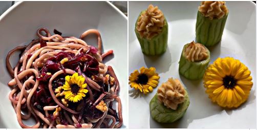 Massi Lo Sà, L’Angolo Goloso di Elisabetta: Pici al Chianti Classico e Cup Cake di Cetrioli con Mousse di&nbsp;Ceci