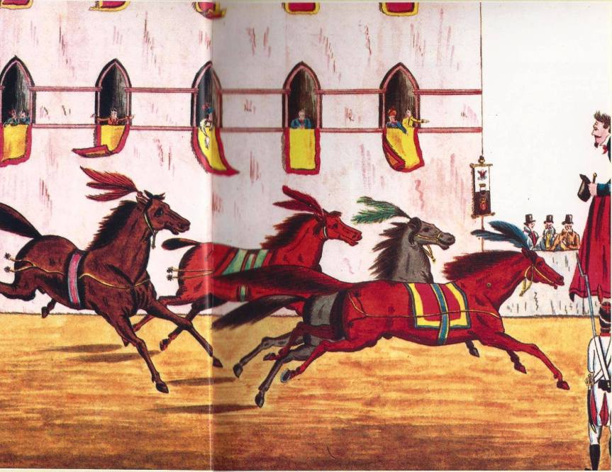 Palio di Siena: La storia del Palio alla lunga corso in onore di Santa Maria&nbsp;Assunta