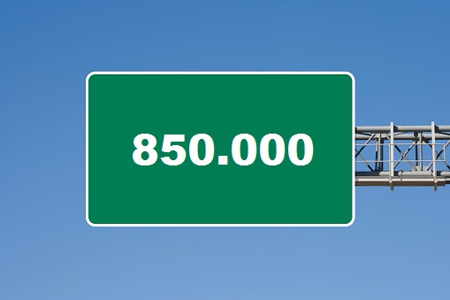 Massi Lo Sà: Nuovo Record del Blog, raggiunta quota 850.000&nbsp;visite!!