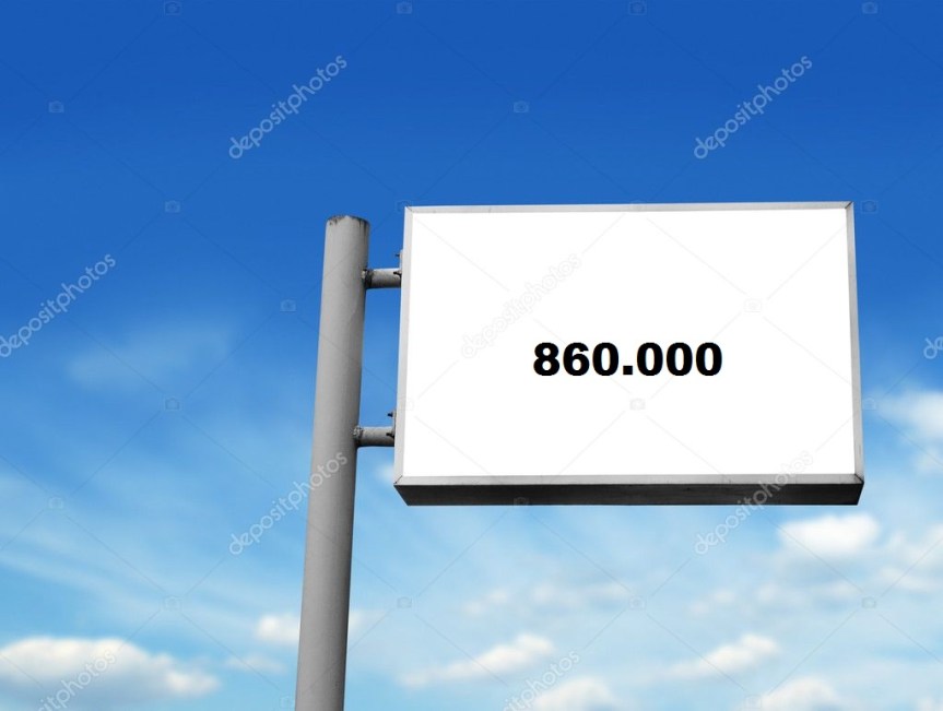 Massi Lo Sà: Nuovo Record del Blog, raggiunta quota 860.000&nbsp;visite!!